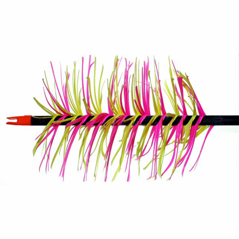 Trueflight Full Length Spiral Wrap Flu-Flu luonnonsulka