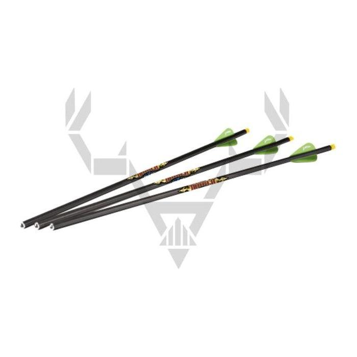 Excalibur Diablo 18" Illuminated hiilikuitunuoli 3kpl