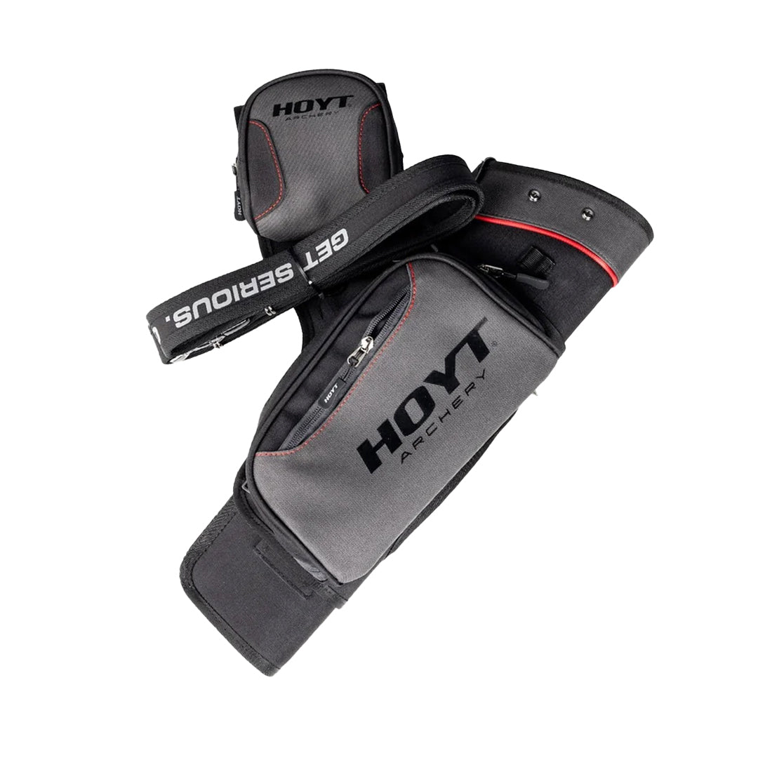 Hoyt Quiver Hip Range Time 2025 RH/LH Grey/Black nuoliviini