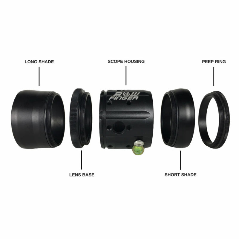 Bowfinger Archery Scope Kit 20/20 Scope 35mm