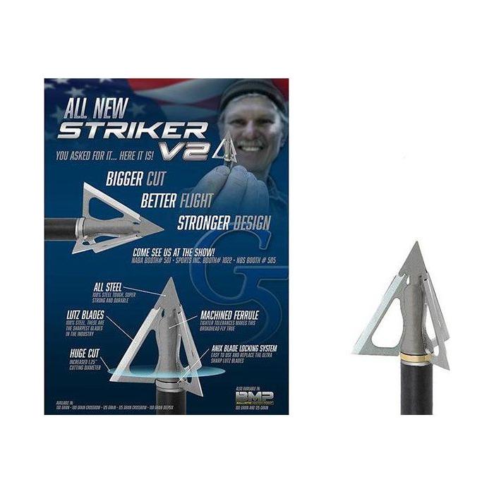G5 striker V2 metsästyskärki 3kpl