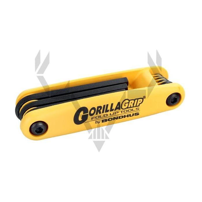 Bondhus Gorilla Grip kuusiokoloavain, suuret tuumakoot