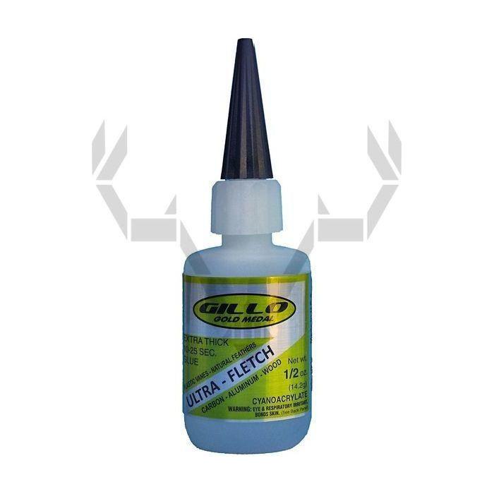 Gillo Ultra Fletch 1/2 oz liima