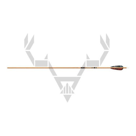 Gold Tip Traditional Hunter hiilikuitunuoli luonnonsulilla