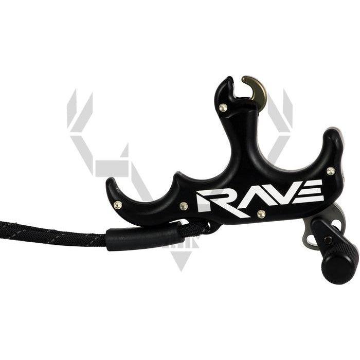 TRU Ball Release Rave 3-Finger Black peukalolaukaisulaite