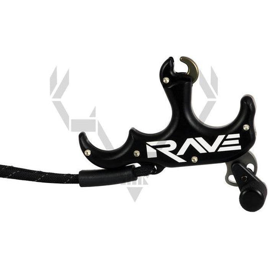TRU Ball Release Rave 3-Finger Black peukalolaukaisulaite