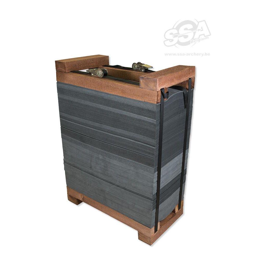 Avalon foam with wood frame 60x60x30 ammuntatausta
