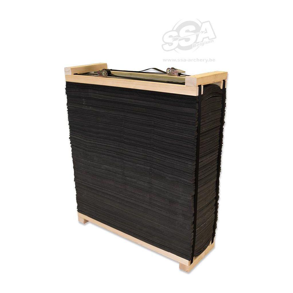 Avalon foam with wood frame 90x90x30 ammuntatausta